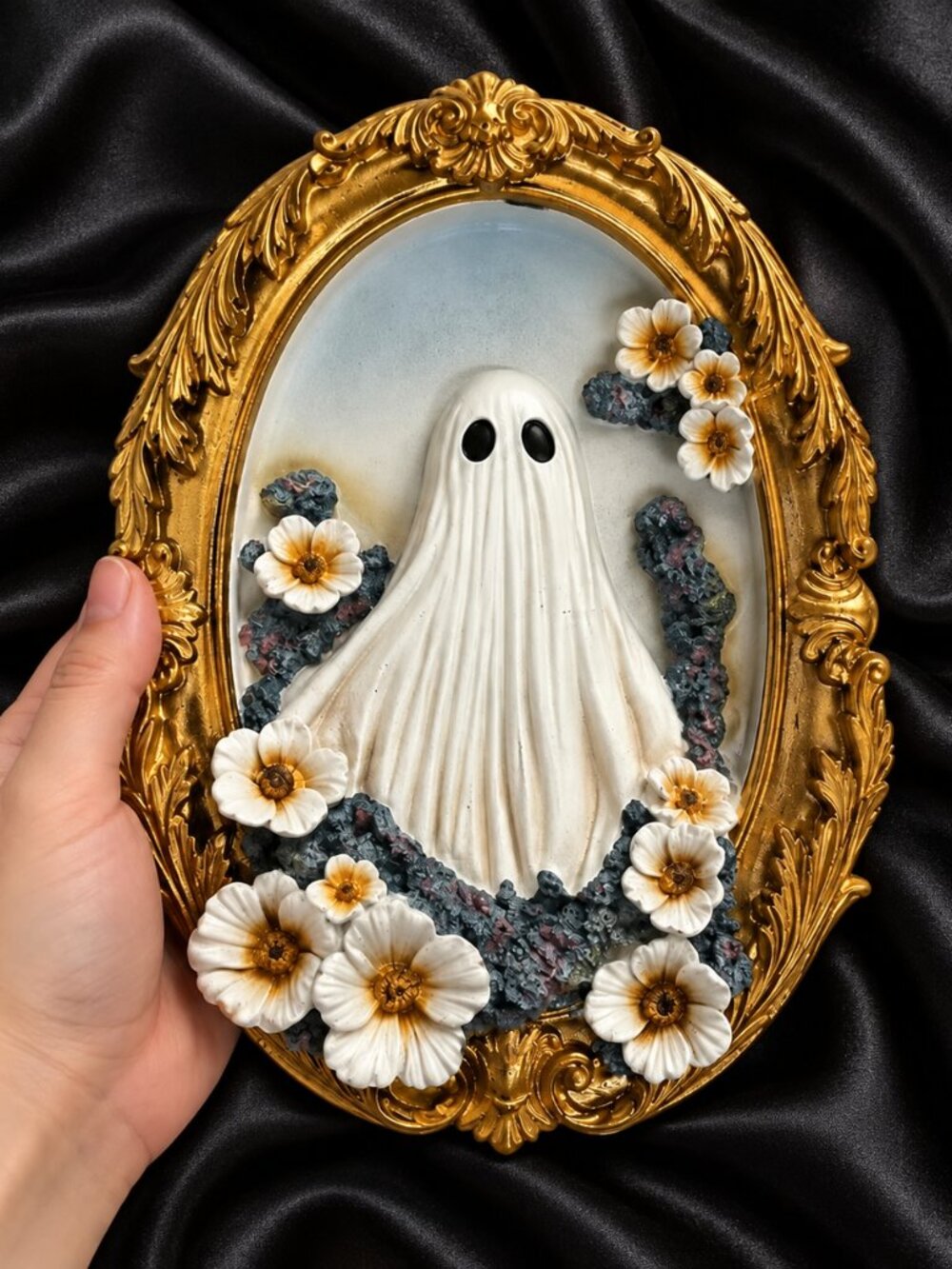3D Ghost Wall Art - Halloween Spooky Season Decor / Wall Hanging